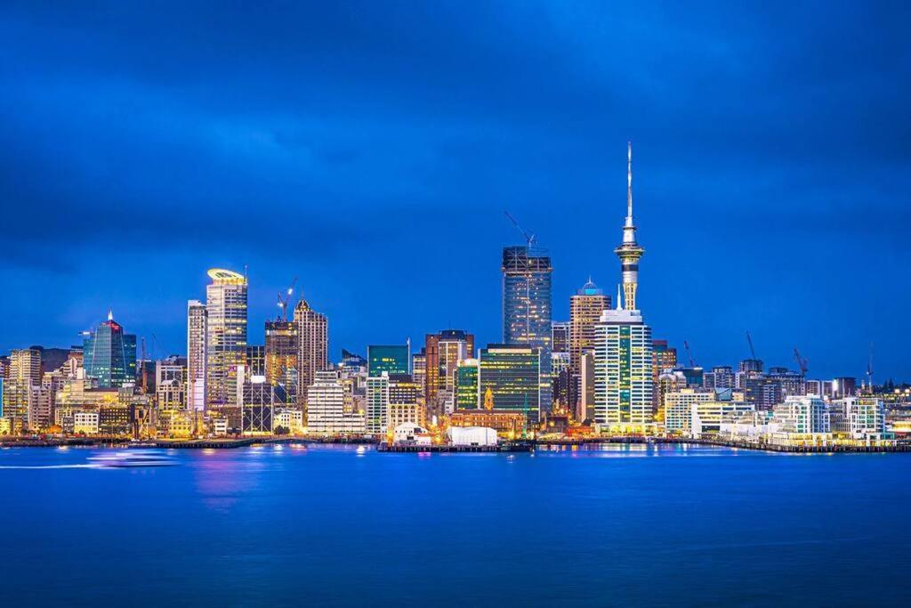 Luxury Waterfront Nest Above Viaduct Harbour Apartment Auckland Ngoại thất bức ảnh